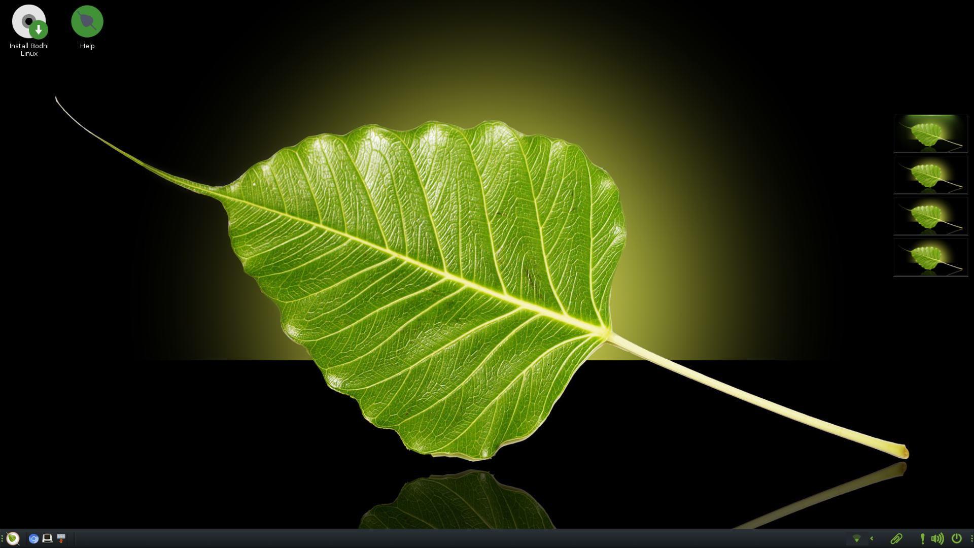 bodhi 7.0 live desktop